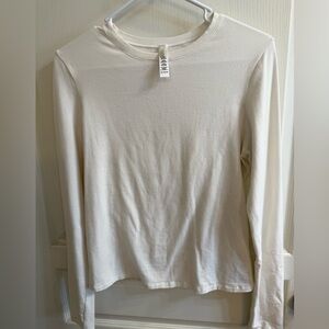 Skims Off-White Long Sleeve Tee